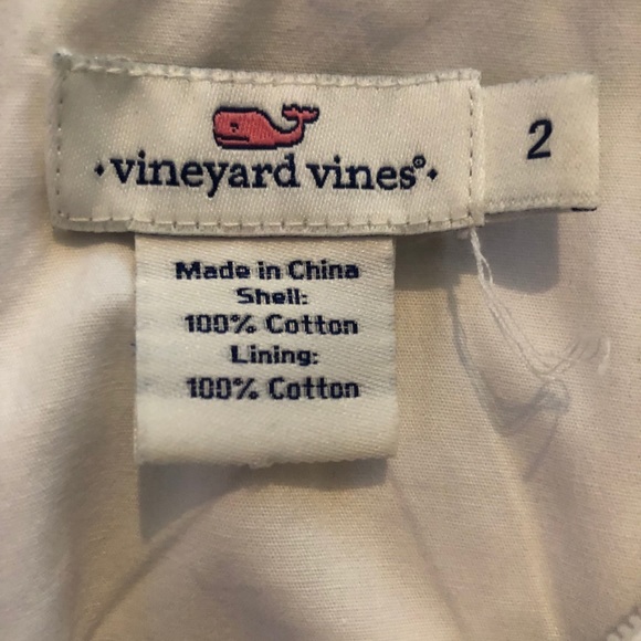 Vineyard Vines Strapless White Eyelet Dress - Picture 4 of 4